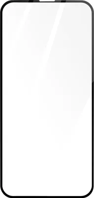 Produktbild von Premium Glas-Displayschutzfolie für Apple iPhone 14 Pro – Rand Schwarz