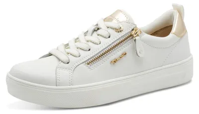 Produktbild von Tamaris Damen Wide Fit Damen Sneaker flach mit Reißverschluss Freizeit
