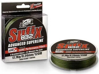Immagine prodotto di Sufix 832 Advanced Superline Treccia 120 M 0,380 mm 0,380 mm
