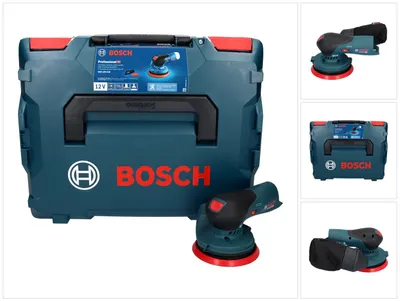 Zdjęcie produktu dla Bosch GEX 12V-125 Profesjonalna akumulatorowa szlifierka oscylacyjna bezszczotkowa 12 V 125 mm + L-Boxx ( 0601372100 ) - bez akumulatora, bez ładowarki