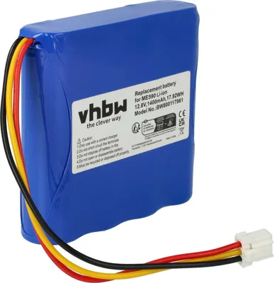 Produktbild von vhbw Akku kompatibel mit Moneual RB-MIe-01 Staubsauger (1400 mAh, 12,8 V, LiFePO4)