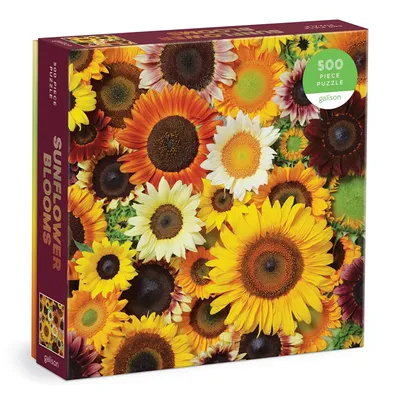 Produktbild von GALISON Čtvercové puzzle Květy slunečnic 500 dílků