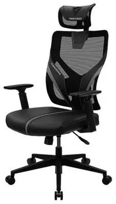 Produktbild von ThunderX3 YAMA1, Universal-Gamingstuhl, 150 kg, Netz-Rückenlehne, Universal, 125 kg, Schwarz