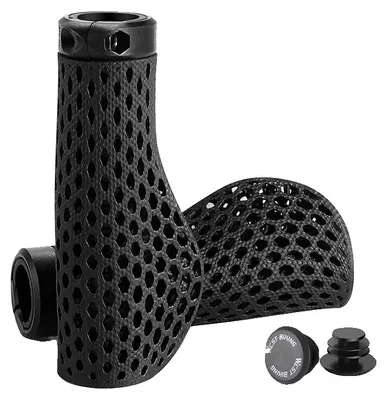 Obrázek produktu pro Rukojeti na kolo, ergonomický design, tlumení nárazů, černá barva