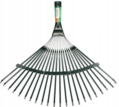 Produktbild von Flo Metall-Gartenrechen für Laub und Gras 42,5 cm