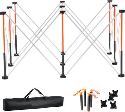 Obrázek produktu pro SucceBuy Přenosný skládací montážní stojan 1266x665x733mm s taškou