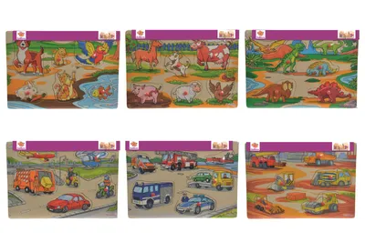 Produktbild von Eichhorn 100005452 - Steckpuzzle, sort. - Neu