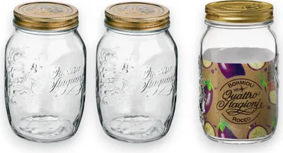 Produktbild von Bormioli Rocco Quattro Stagioni – 3er Set Einmach-Glas 1 l