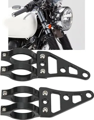 Zdjęcie produktu dla 2 sztuki uchwytu reflektora widłowego, 41 mm, uchwyt reflektora motocyklowego, zaciski, zamiennik do Suzuki