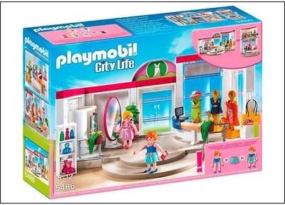 Produktbild von PLAYMOBIL 5486 City Life Modeboutique