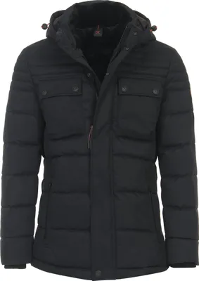 Produktbild von CASA MODA Jacke Herrenparka mit abnehmbarer Kapuze und Stehkragen