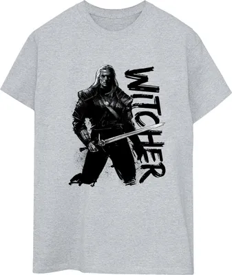 Produktbild von Netflix - "The Witcher" T-Shirt für Damen BI46858 (3XL) (Grau)