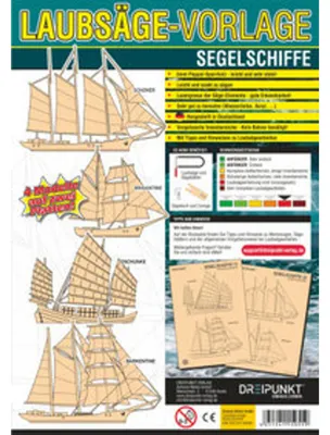 Produktbild von Laubsägevorlage Segelschiffe