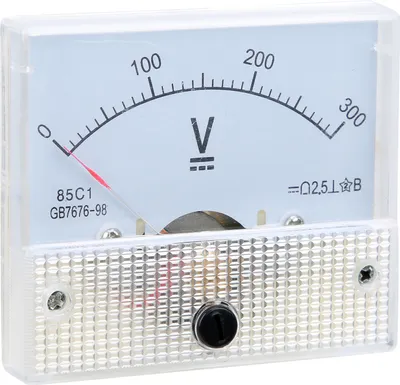 Zdjęcie produktu dla Woltomierz wskazówkowy DC Wysoka dokładność instalacji Przyrząd pomiarowy 85C1 DC 0~300V