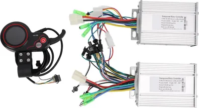 Obrázek produktu pro Dual Drive 36/48V 450W střídavý regulátor pro elektrická kola LH100 s barevným LCD displejem