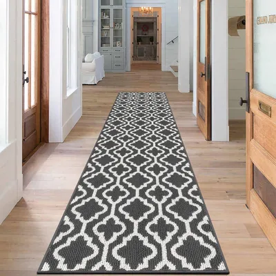 Obrázek produktu pro Poloviční běhoun - 60 x 240 cm, pratelný a protiskluzový