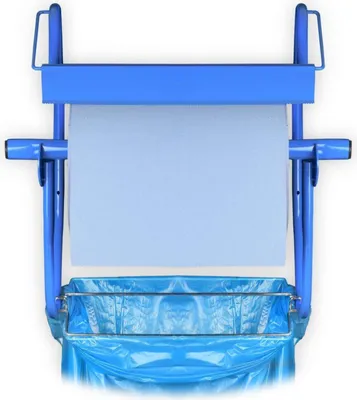 Produktbild von SemyTop Wandhalter mit Müllsackhalterung für Putztuchrollen bis 40 cm Breite