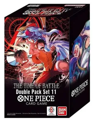 Obrázek produktu pro Sada dvojitých balíčků One Piece Card Game Vol. 11 DP-11 Čas bitvy Anglická verze
