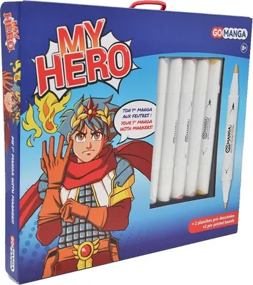 Immagine prodotto di GO MANGA My Hero, set di 7 Max