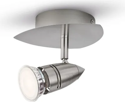 Productafbeelding van Philips myLiving 5494017P0, Inbouwspots, GU10, 1 lamp, LED, 3,5 W, Chroom