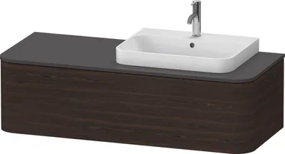 Produktbild von DURAVIT HP4942R69690010 WTU HappyD2+ wandh.,354x1300x550mm