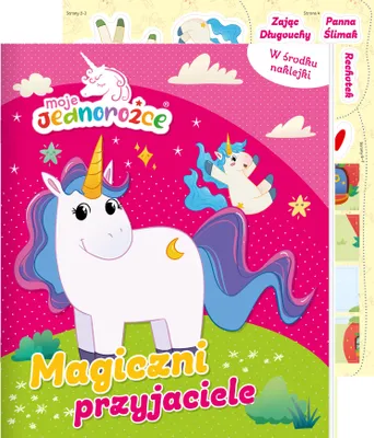 Zdjęcie produktu dla Moje Jednorożce. Magiczni przyjaciele. Activity z naklejkami