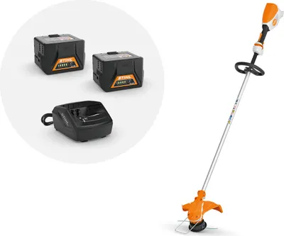 Image de AKKU MOTORSENSE STIHL FSA 60 R coupe-herbe avec 2x batterie AK20 et chargeur AL 101