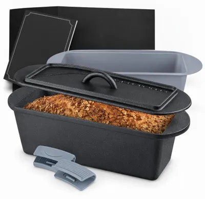 Image de JL Cuisine - Moule à pain - Fonte - 3,5 litres, Image générée par une IA