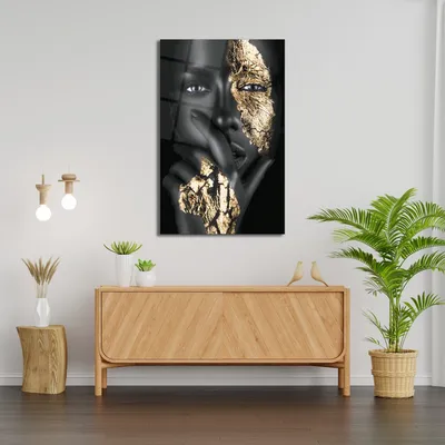 Produktbild von Wallity, 0536 - 110 x 70, Dekorative Malerei aus gehärtetem Glas, Mehrfarbig, 100 % gehärtetes Glas, 70 x 110 cm