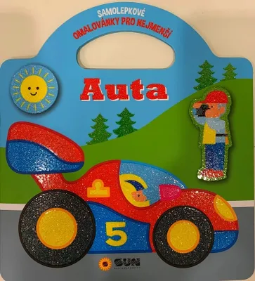 Obrázok produktu pre Autá - Samolepkové omaľovánky