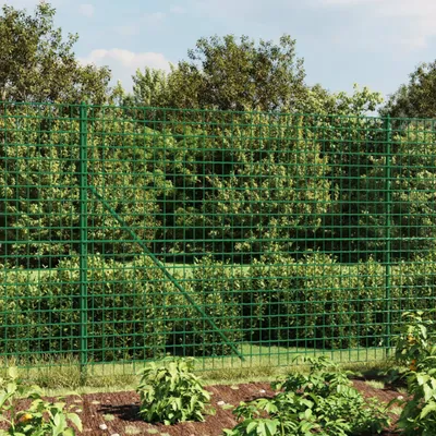 Produktbild von Maschendrahtzaun mit Bodenflansch Grün 2,2x10 m