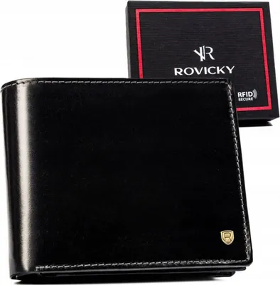 Produktbild von Rovicky Brieftasche für Männer Phaethiphe schwarz One size