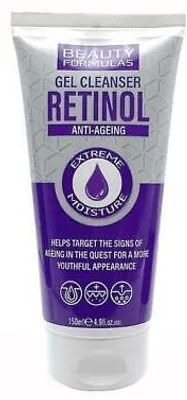 Produktbild von Beauty Formulas Retinol Anti-Aging Reinigungsgel für das Gesicht, 150 ml