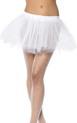 Produktbild von Weißer Tutu-Unterrock 30cm