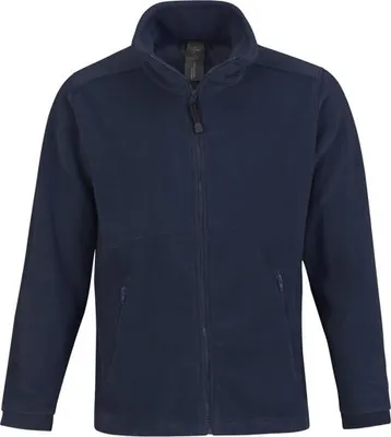 Zdjęcie produktu dla Kurtka polarowa męska - B&C ICEWALKER + - navy - rozmiar 2XL