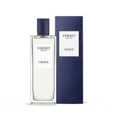 A perfume bottle and its box are displayed against a white background.