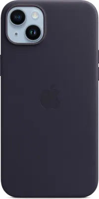 Zdjęcie produktu dla Apple Leather Backcover MagSafe dla Apple iPhone 14 Plus - Ink