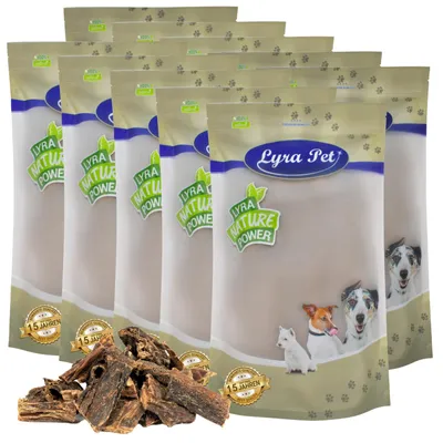 Produktbild von Hundesnack Rinderleber 10 kg, fettarm, schonend getrocknet, hoher Eiweißgehalt