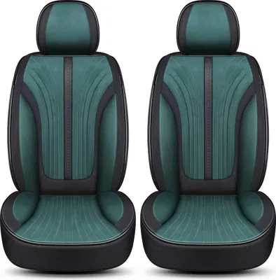 Produktbild von Schonbezüge Sitzbezüge für Chevrolet Spark M300 M400 Bj ab 2010 in Schwarz/Grün V4
