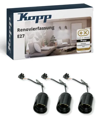 Productafbeelding van Renovatiefitting E27, set van 3 stuks