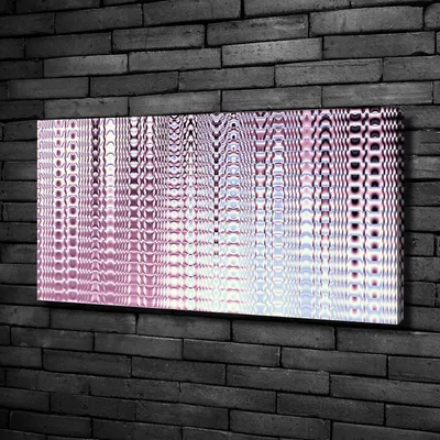Produktbild von Tulup® Leinwandbild -100x50 cm - Wandkunst - Drucke auf Leinwand - Leinwanddruck  - Kunst: modern & klassisch - Silber - Fraktale Grafiken