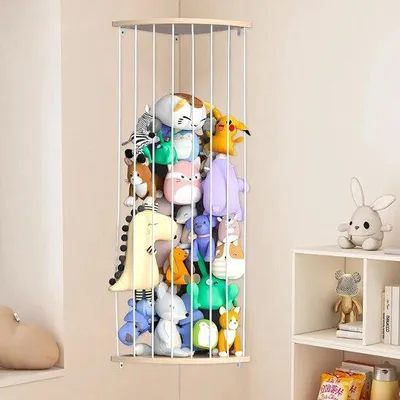 Immagine prodotto di Portaoggetti angolare in peluche per la camera dei bambini