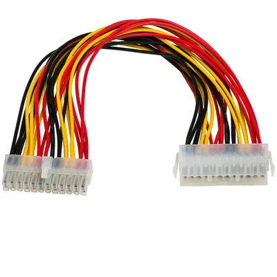 Produktbild von Akyga AK-CA-09 20+4 Pin (w) auf P1 20+4 Pin (m) Adapter Kabel Erweiterung 30cm