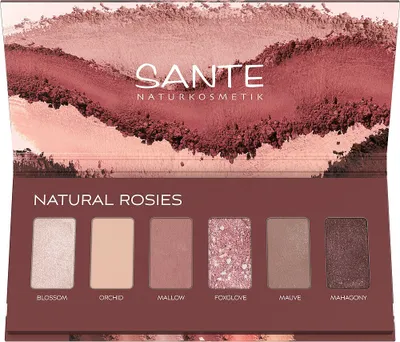 Obrázok produktu pre sante Minerálne očné tiene Palette - NATURAL ROSES - 6g