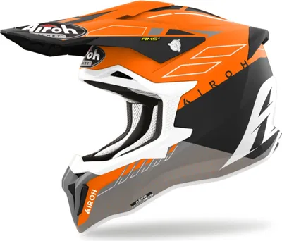 Image de Casque STRYCKER Skin, AIROH (orange mat, taille S) 2025