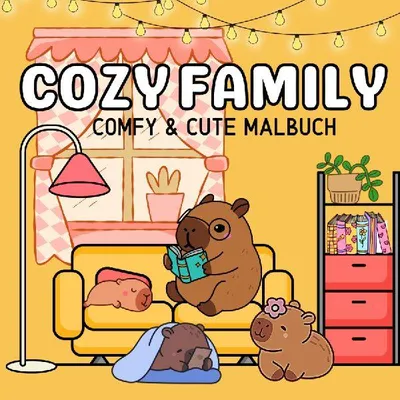 Produktbild von Cozy Malbuch für Erwachsene Cozy Family Cute & Comfy