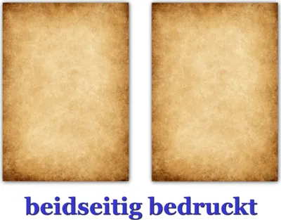 Produktbild von Motiv Briefpapier (Urkunde-5044, DIN A4, 100 Blatt). Zweiseitig bedrucktes Briefpapier alt marmoriert.
