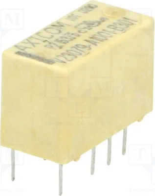 Produktbild von 1x Relais: elektromagnetisch  USpule : 5VDC 0,5A/125VAC  2A 1393788-3 Elektromagne