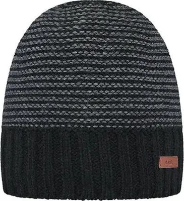 Zdjęcie produktu dla Barts Davido Beanie Czarna Męska Czarny Jeden Rozmiar