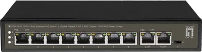 Produktbild von LevelOne FGP-1031 - Unmanaged - Gigabit Ethernet (10/100/1000) - Vollduplex - Power over Ethernet (PoE)